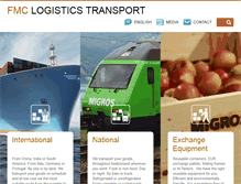 Tablet Screenshot of logistiktransport.ch